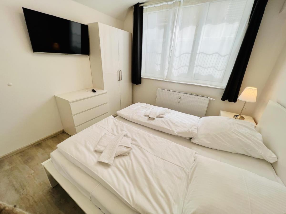 ロストックBerringer Makrele, An Der Promenadeアパートメント エクステリア 写真